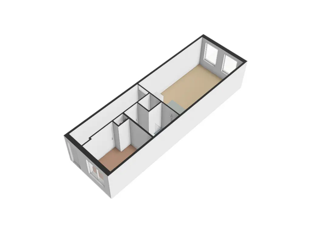 Plattegrond 3 Jacob van Campenstraat 2D