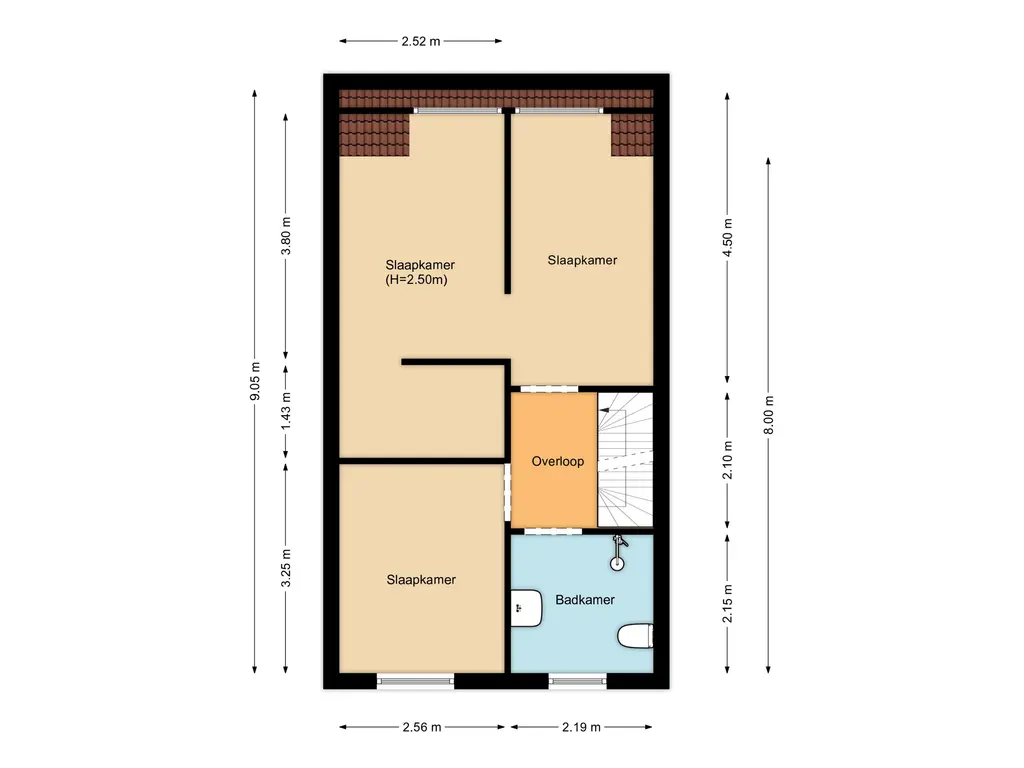 Plattegrond 2 Van Goghhof 10