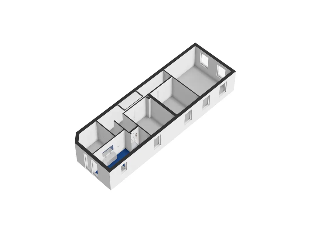 Plattegrond 6 Bosstraat 51