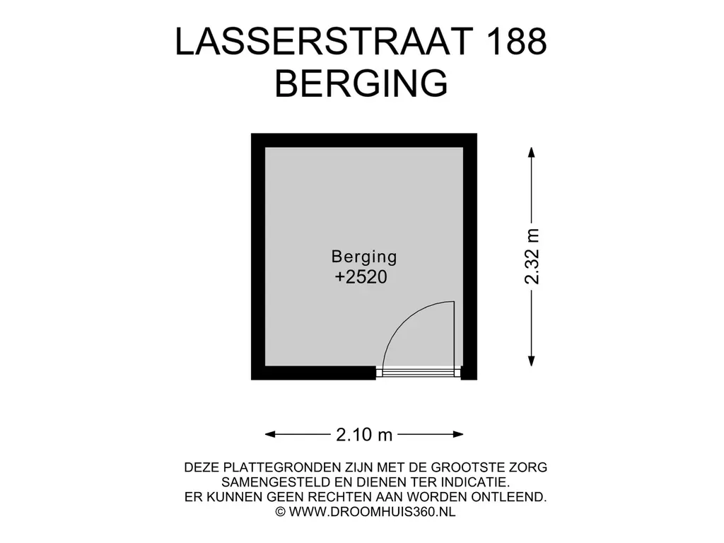 Plattegrond 2 Lasserstraat 188
