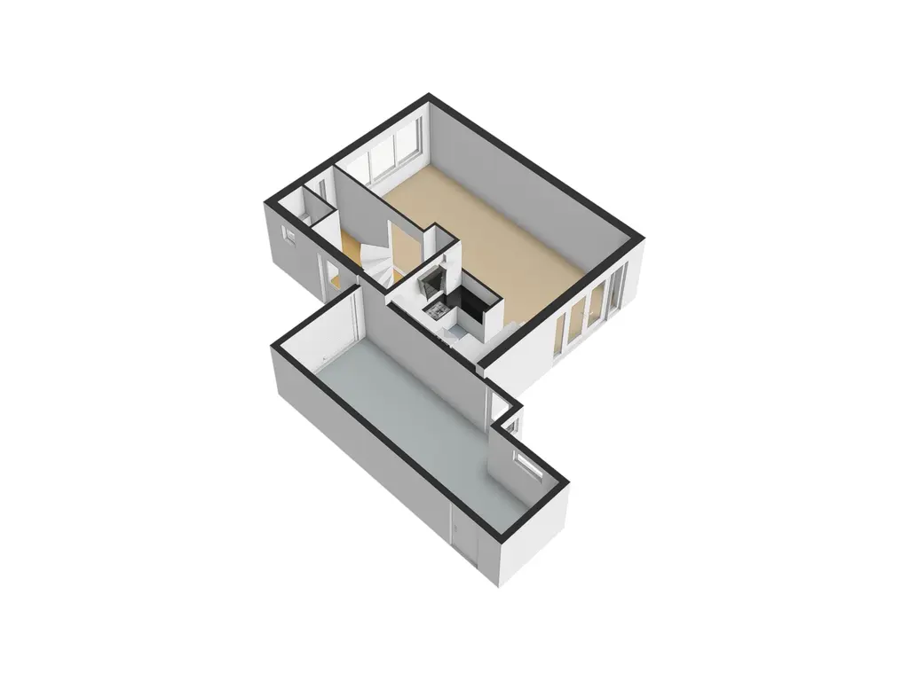 Plattegrond 4 Hertog Albrechtstraat 24