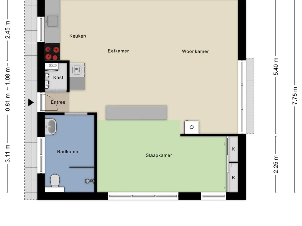 De Stille Wille 159, OOST WEST EN MIDDELBEERS