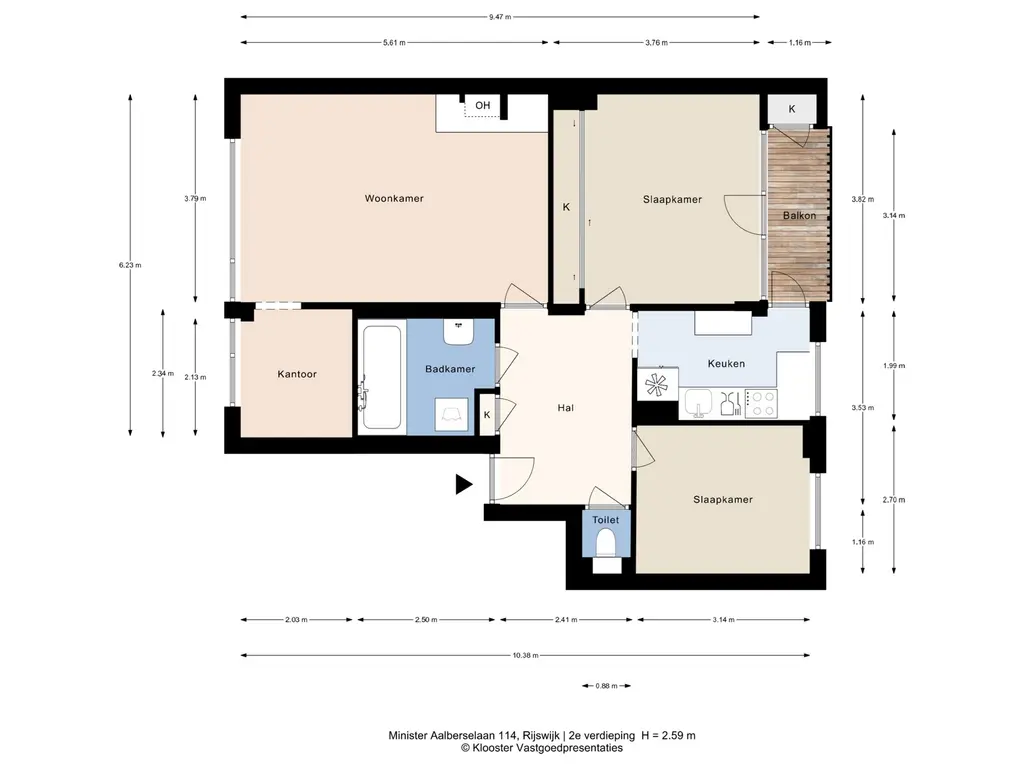 Minister Aalberselaan 114, Rijswijk