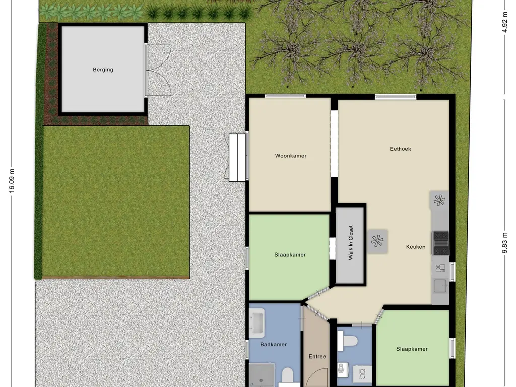 Vier Heultjes 404, SPRANG-CAPELLE