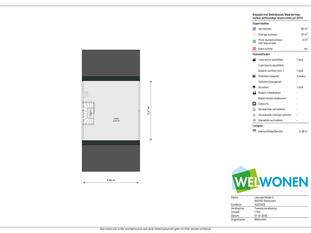 Leeuweriklaan 4, ENKHUIZEN