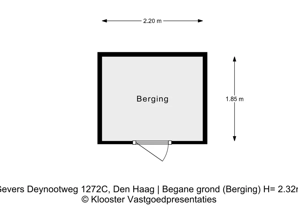 Gevers Deynootweg 1272C, Den Haag