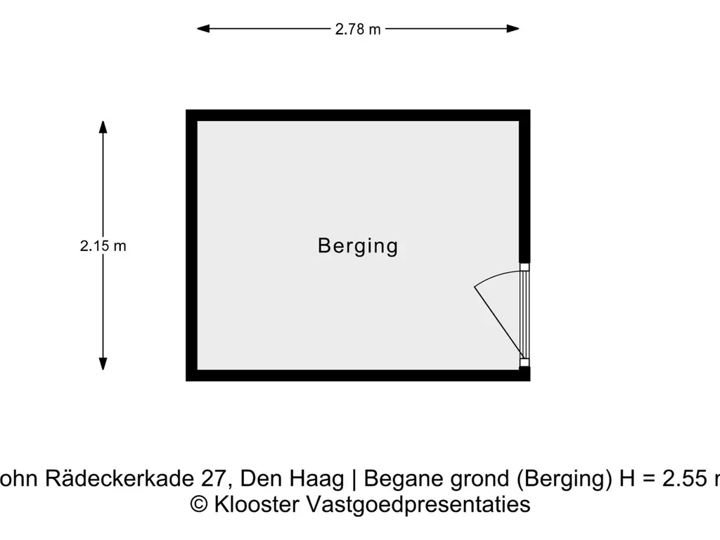 John Rädeckerkade 27, Den Haag