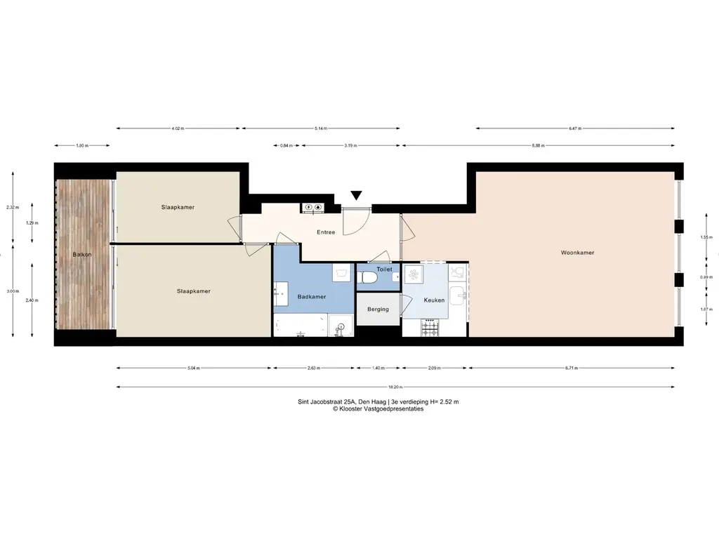 St. Jacobstraat 25A, 's-Gravenhage