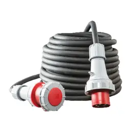 Verlengkabel 125A, 400V, 25 meter