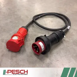 Verloopkabel CEAG naar CEE 400V 32Amp