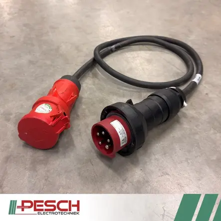 Verloopkabel CEAG naar CEE 400V 32Amp