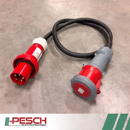 Verloopkabel STAHL naar CEE 400V 63Amp