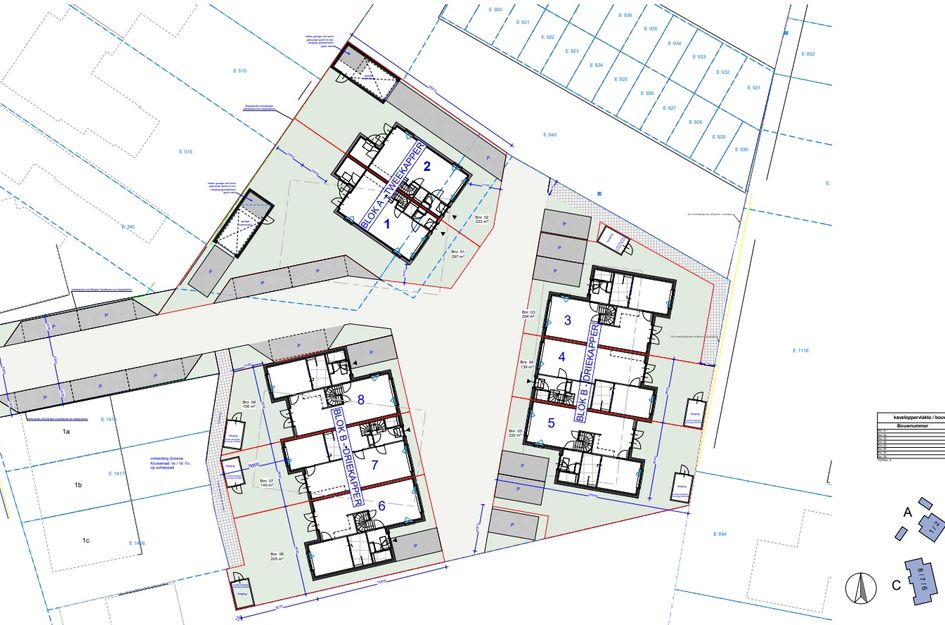 Twee onder één kapwoning 