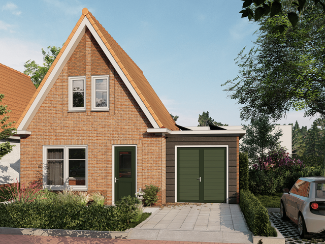 Vrijstaande woning , Hoek