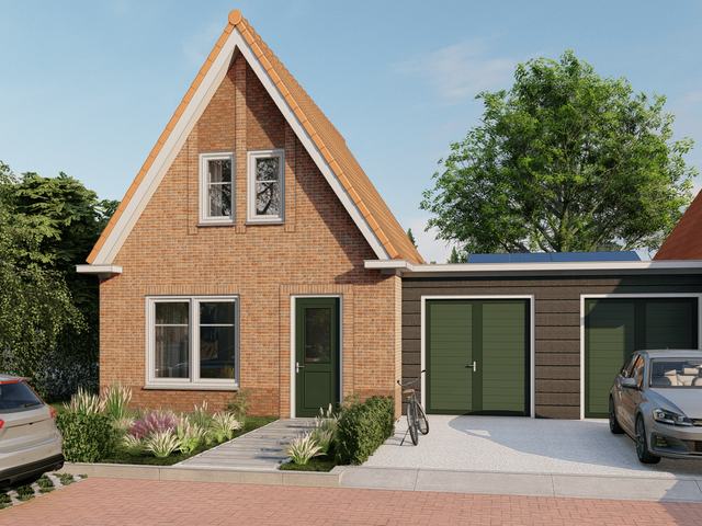 Vrijstaande woning , Hoek