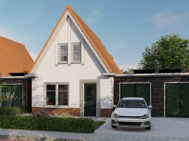 Vrijstaande woning , Hoek