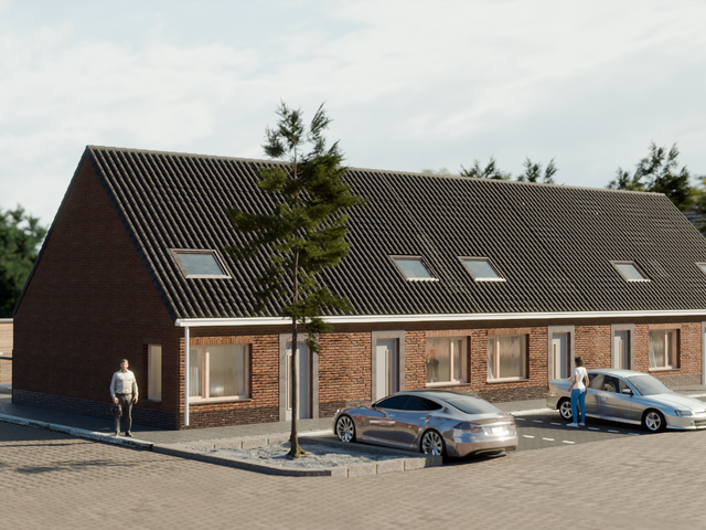 Hoek- en tussenwoningen , Sas Van Gent