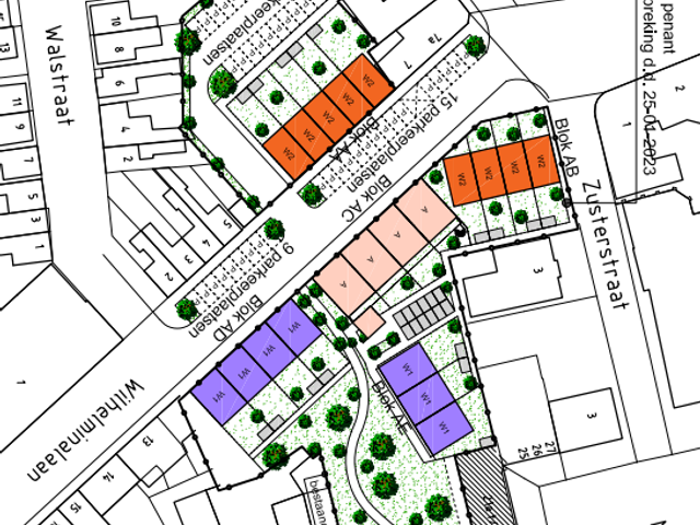 Hoek- en tussenwoningen , Sas Van Gent