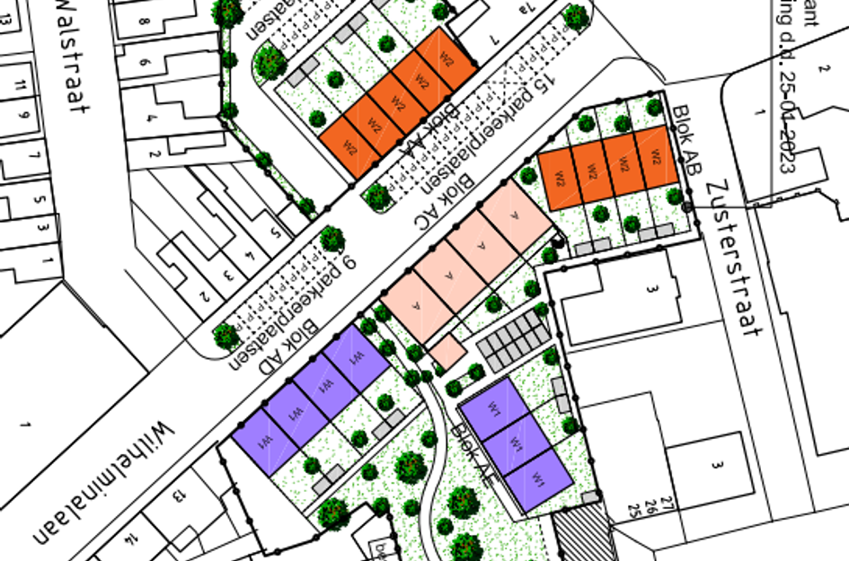 Hoek- en tussenwoningen 