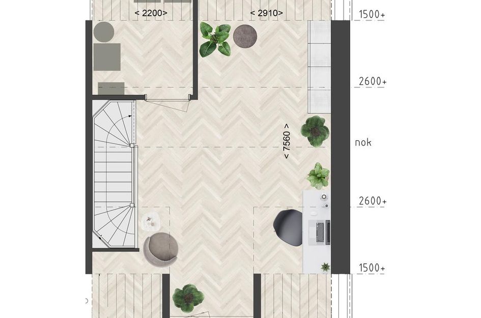 Hoek- en tussenwoningen 