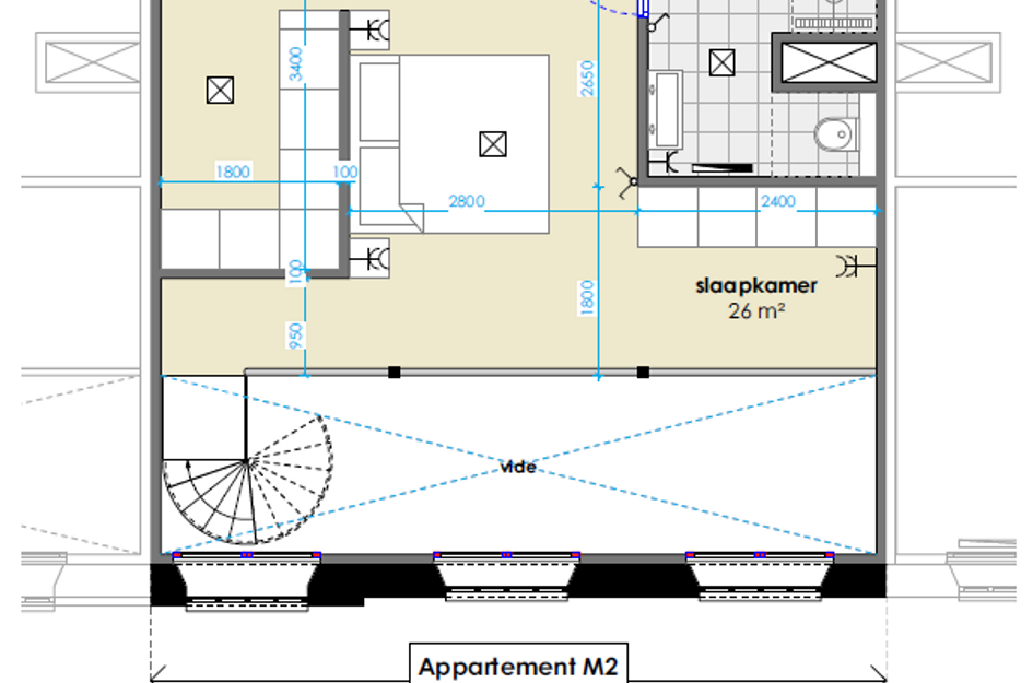 Muziekschool appartementen 