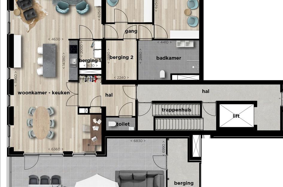 Oostelijk Bolwerk type F, bnr. 5-2 (s) 