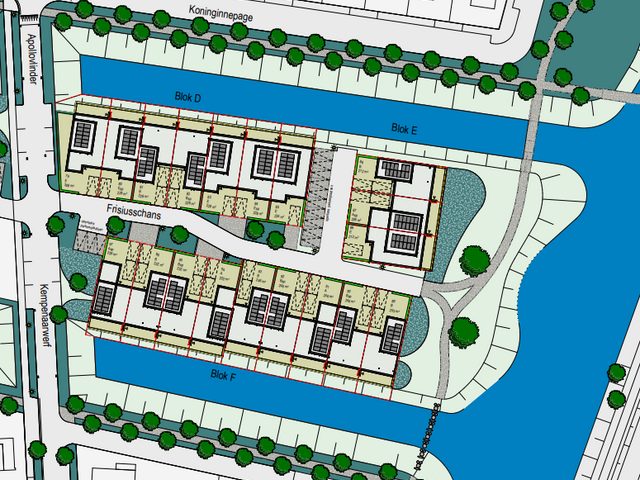 Frisiusschans fase 2 - type B, tussenwoning , Terneuzen