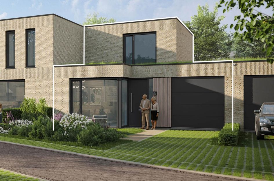 Frisiusschans fase 2 - type E, tussenwoning 