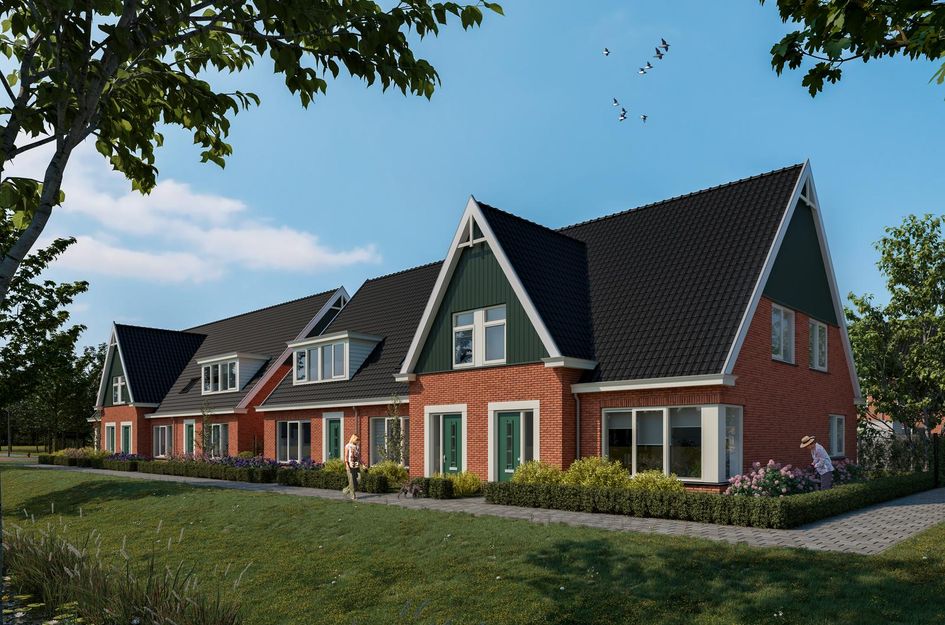 3/1 kap - tussenwoning met punt 