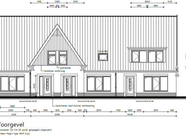 3/1 kap - tussenwoning met punt , 'T Zand