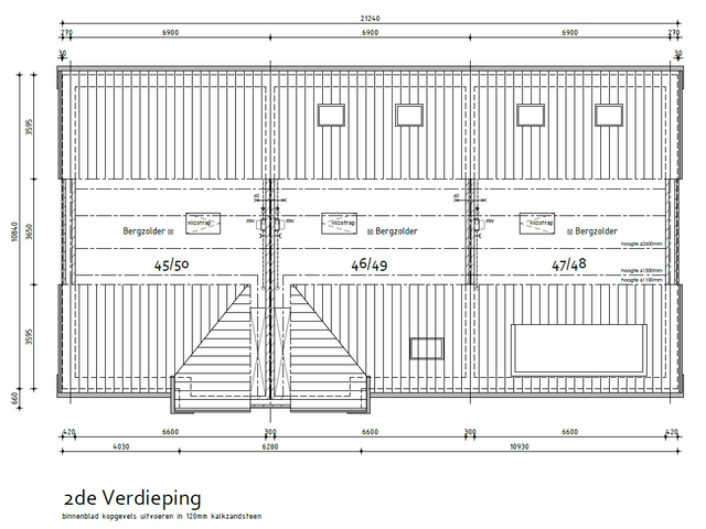 3/1 kap - tussenwoning met punt , 'T Zand