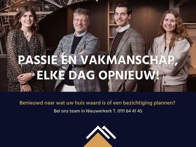 Merellaan (links) , Nieuwerkerk