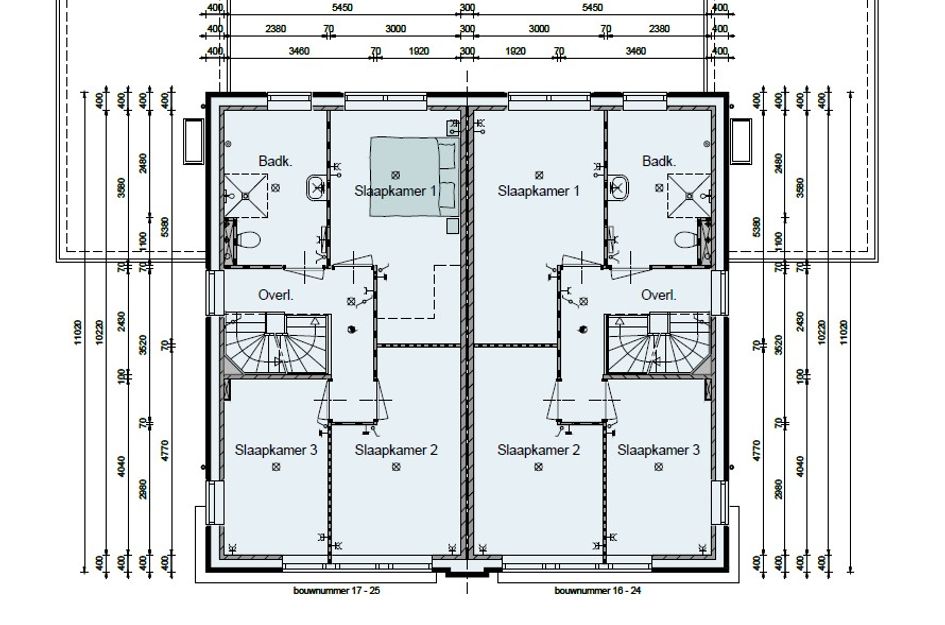 Twee-onder-een-kapwoningen 