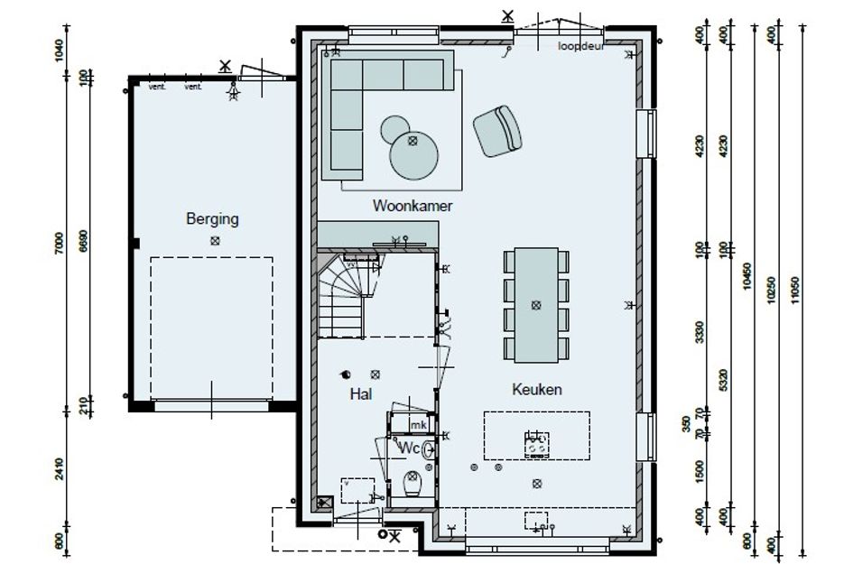 Vrijstaande woningen 