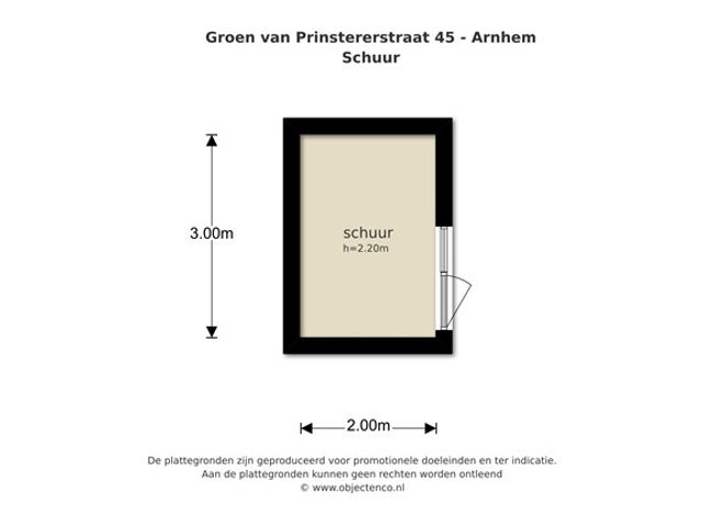 Groen van Prinstererstraat 45, Arnhem