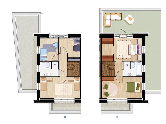 Twee-onder-een-kapwoning , Sliedrecht