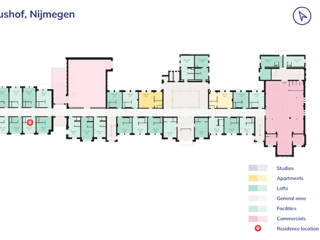 Berg en Dalseweg 79A95, Nijmegen