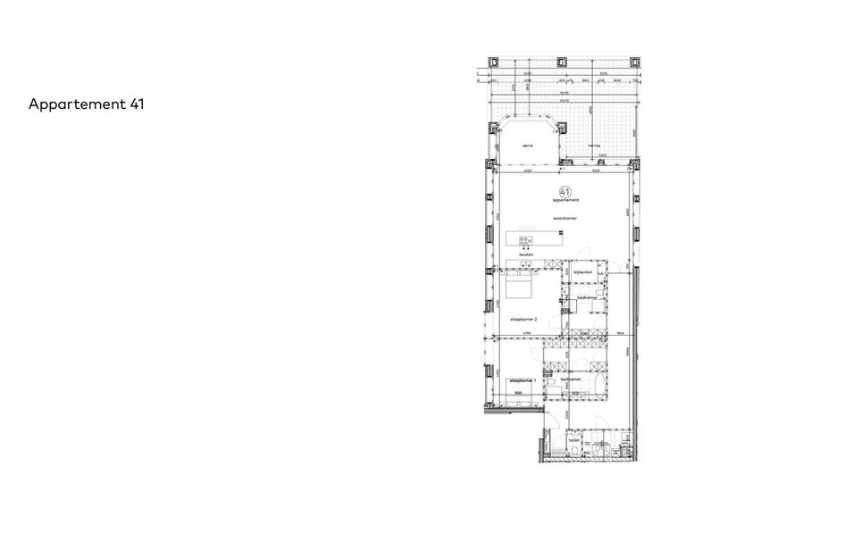 Gebouw II  - Eerste verdieping 