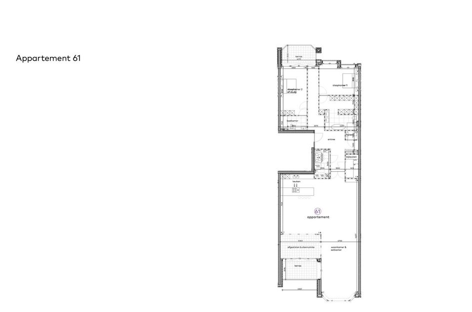 Gebouw II - Vierde verdieping 