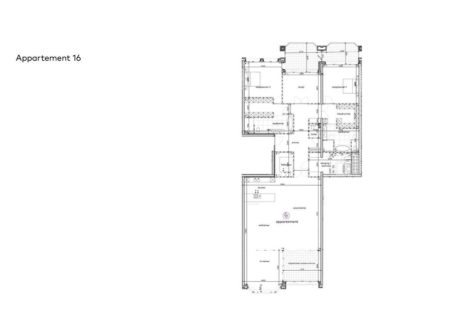 Gebouw I - derde verdieping 