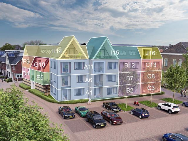 Appartement type E , Vierlingsbeek