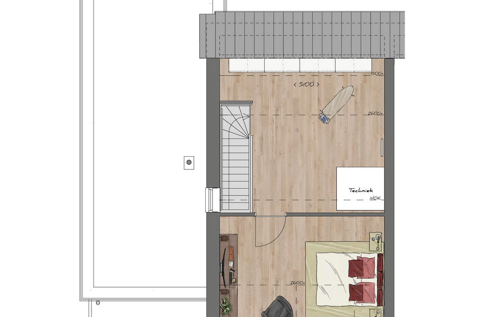 Twee-onder-een-kap woning 