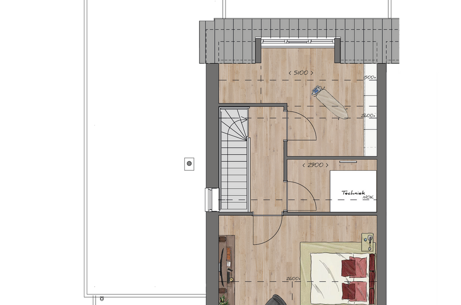Twee-onder-een-kap woning 