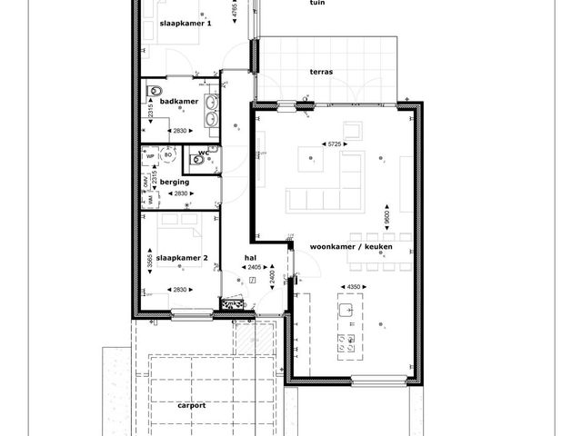 Patio woning , Prinsenbeek