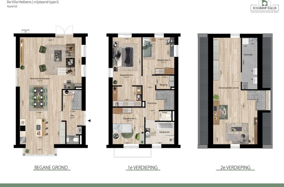 Vrijstaande woning type G - Villa Hekkens 