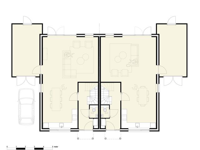 2-onder-1-kapwoning , Pannerden