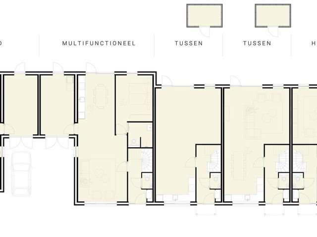 tussenwoning , Pannerden