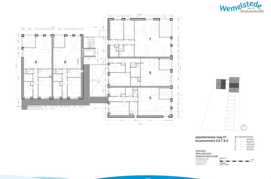 Appartement 1e verdieping 