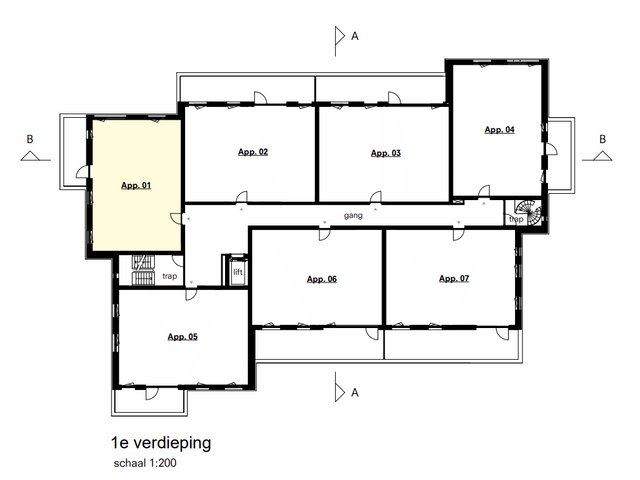 (Hoek) Appartement , Hoeven