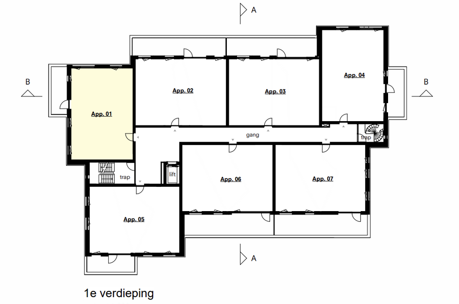 (Hoek) Appartement 